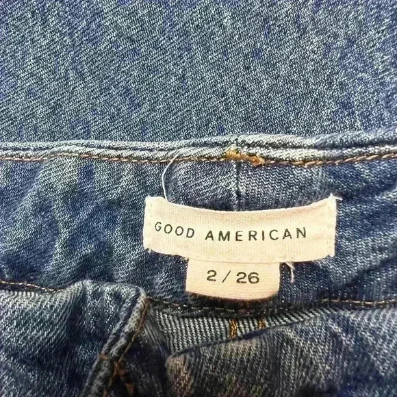 GOOD American Good Classic Jeans Blue 844 Size 2/26 - Picture 7 of 8